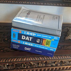 DAT Exam study books